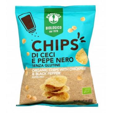 Chips di Ceci e Pepe Nero 40g