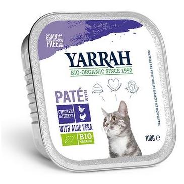 Yarrah paté per gatti pollo e tacchino 100g
