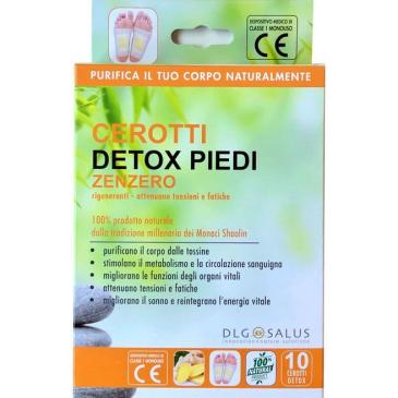 Cerotti Detox Piedi - Zenzero 10pz