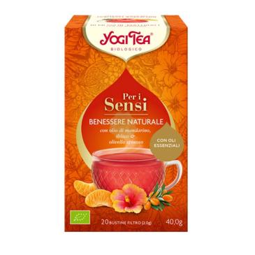 Yogi Tea Per i Sensi Benessere Naturale 20 bustine filtro (2,1g) 42g