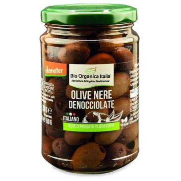 Olive nere in salamoia denocciolate 280g