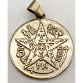 Ciondolo Amuleto Arcangelo Tzadkiel e Tetragrammaton - foto 1