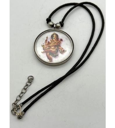 Ciondolo Amuleto induista con Ganesh 4cm