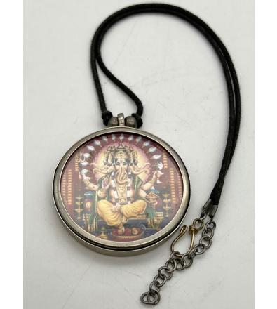 Ciondolo Amuleto induista con Ganesh 5cm