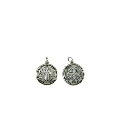Ciondolo Amuleto Medaglia di San Benedetto 2,3 cm