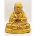 Buddha Indonesiano seduto in legno - foto 2