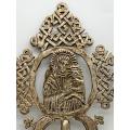 Amuleto Croce Copta Etiope con base da tavolo - foto 1