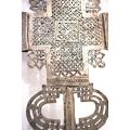 Amuleto Croce Copta Etiope 70 cm con base da tavolo - foto 2