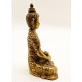 Buddha seduto Dhyanamudra in bronzo - foto 3