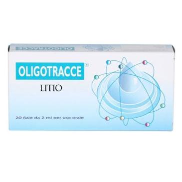 Oligotracce Litio 20 fiale da 2 ml per uso orale