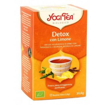 Yogi Tea Detox con Limone 17 bustine filtro (1,8g) 30,6g
