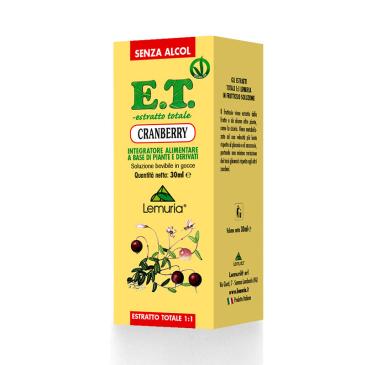 E.T. Cranberry – Mirtillo rosso americano (Vaccinium macrocarpon Ait. 30ml