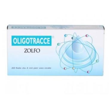 Oligotracce Zolfo 20 fiale da 2 ml per uso orale