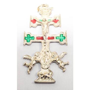 Amuleto Croce Dorata di Caravaca 11 cm