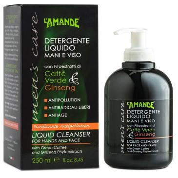 Men's care Caffè Verde & Ginseng Detergente Liquido Mani e Viso 250 ml