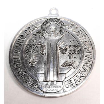 Ciondolo Amuleto Medaglia di San Benedetto
