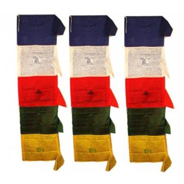 Bandiere di preghiera tibetane verticali