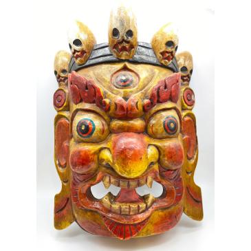 Maschera Tibetana da appendere con Mahakala