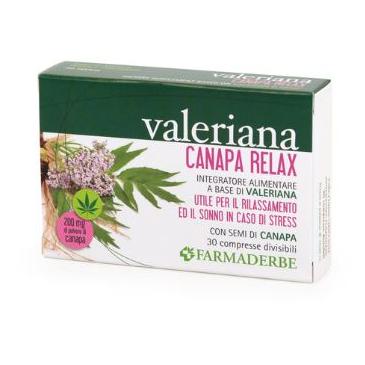 Valeriana e Canapa Relax 30cp