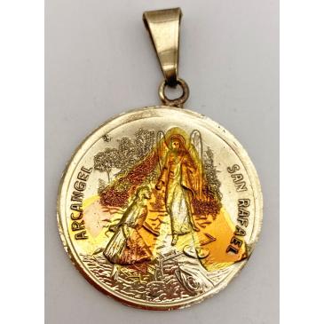 Ciondolo Amuleto Arcangelo Raphael e Tetragrammaton