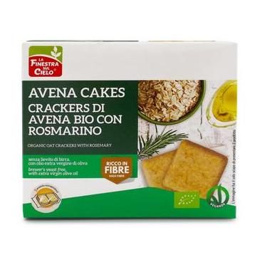 Crackers di Avena con Rosmarino - Avena Cakes 250g