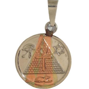 Ciondolo Amuleto Egizio con Thot e Anubis