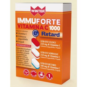 Immuforte Vitamina C 1000 Retard 24 Cpr