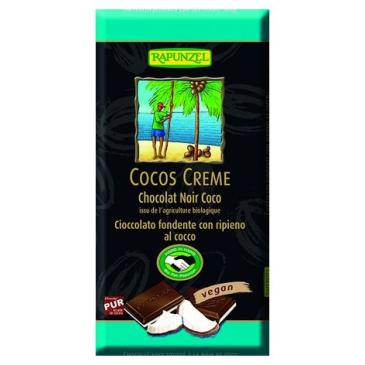 Cioccolato Fondente con ripieno al Cocco Bio 100g