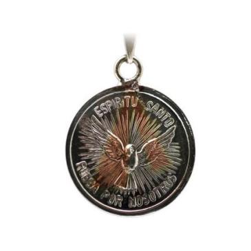 Ciondolo Amuleto con Spirito Santo e Tetragrammaton 2,5 cm