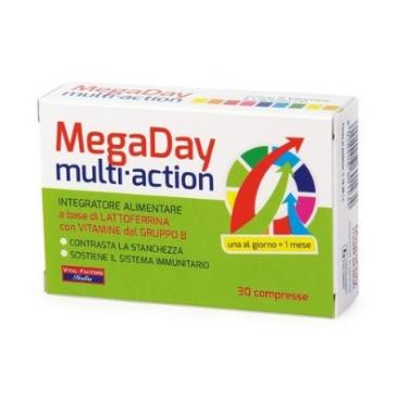 Mega Day Multi-action Multivitaminico con Lattoferrina 30cp