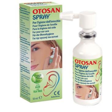 Otosan Spray per la pulizia dell'orecchio con Aloe e Tea Tree 50ml