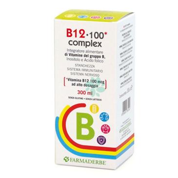 B12 100 Complex Integratore di Vitamine del Gruppo B, 300ml