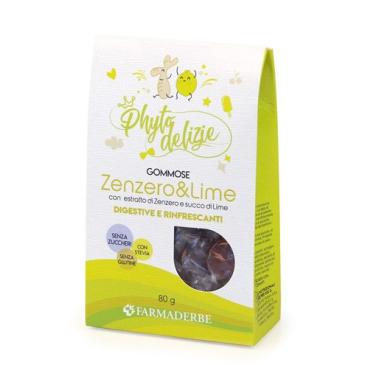 Gommose Phyto Delizie Zenzero Lime 80gr