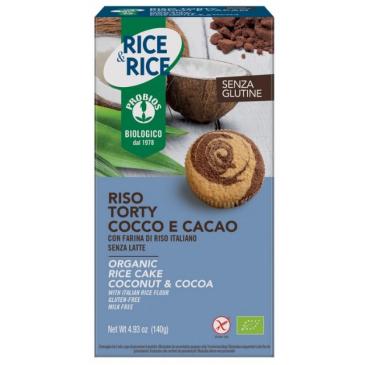 Rice&Rice Riso Torty Cocco e Cacao 140g