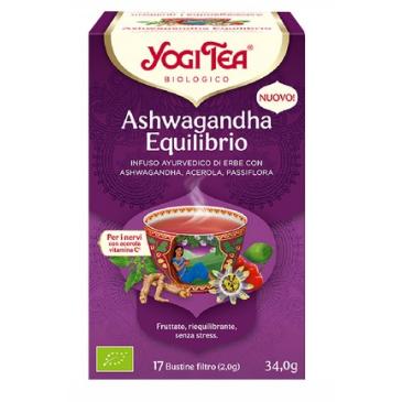 Yogi Tea Infuso Ashwagandha Equilibrio17 bustine filtro (1,8g) 30,6g