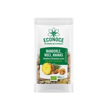 Mix di Mandorle, Noci e Ananas Bio 200g