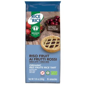 Rice&Rice Riso Fruit - Crostatina ai Frutti Rossi 200g