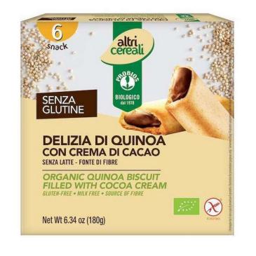 Delizia di Quinoa con Crema di Cacao 6x30g