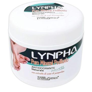 Lynpha puro mineral pediluvio antiodorante con polvere di cristallo di potassio 500 g