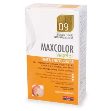 Maxcolor Tinta 09 Biondo Chiaro Naturale Cenere 140ml