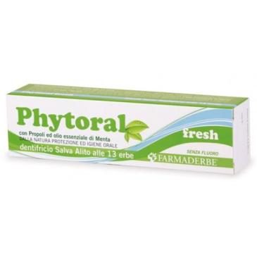 Dentifricio Phytoral fresh salva alito 75 ml senza fluoro