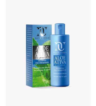 Aloe Attiva Shampoo Uso Frequente per Tutti i Tipi di Capelli 250ml