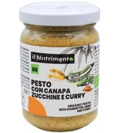 Pesto alla Canapa, Zucchine e Curry 130g