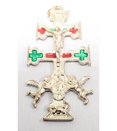 Amuleto Croce Dorata di Caravaca 11 cm