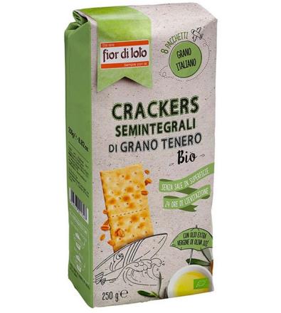 Crackers semintegrali di grano tenero 250g