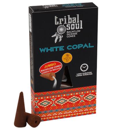 Incensi in coni Tribal Soul Copal Bianco