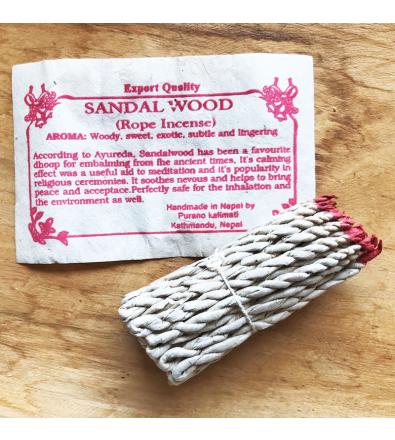 Incenso Rope Sandalo Treccia - Himalayan Sandal Wood