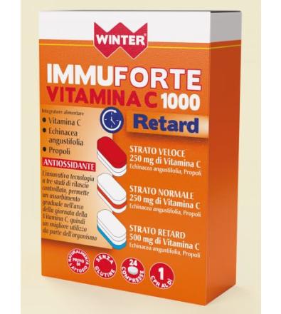 Immuforte Vitamina C 1000 Retard 24 Cpr