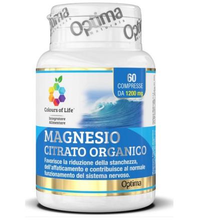 Colours of Life Magnesio Citrato organico 60 compresse