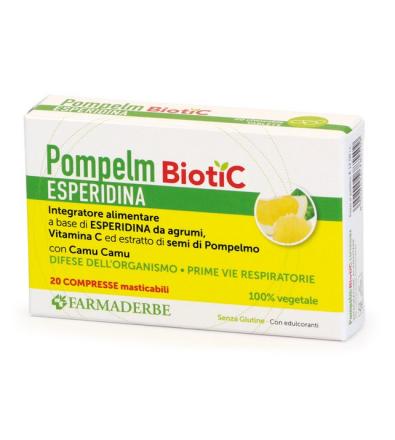 Pompelmbiotic Esperidina 20 cpr masticabili